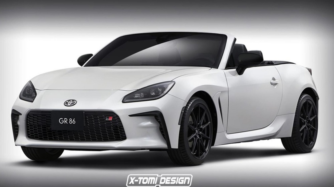 Έτσι θα έδειχνε μια πιθανή ανοιχτή έκδοση του Toyota GR 86