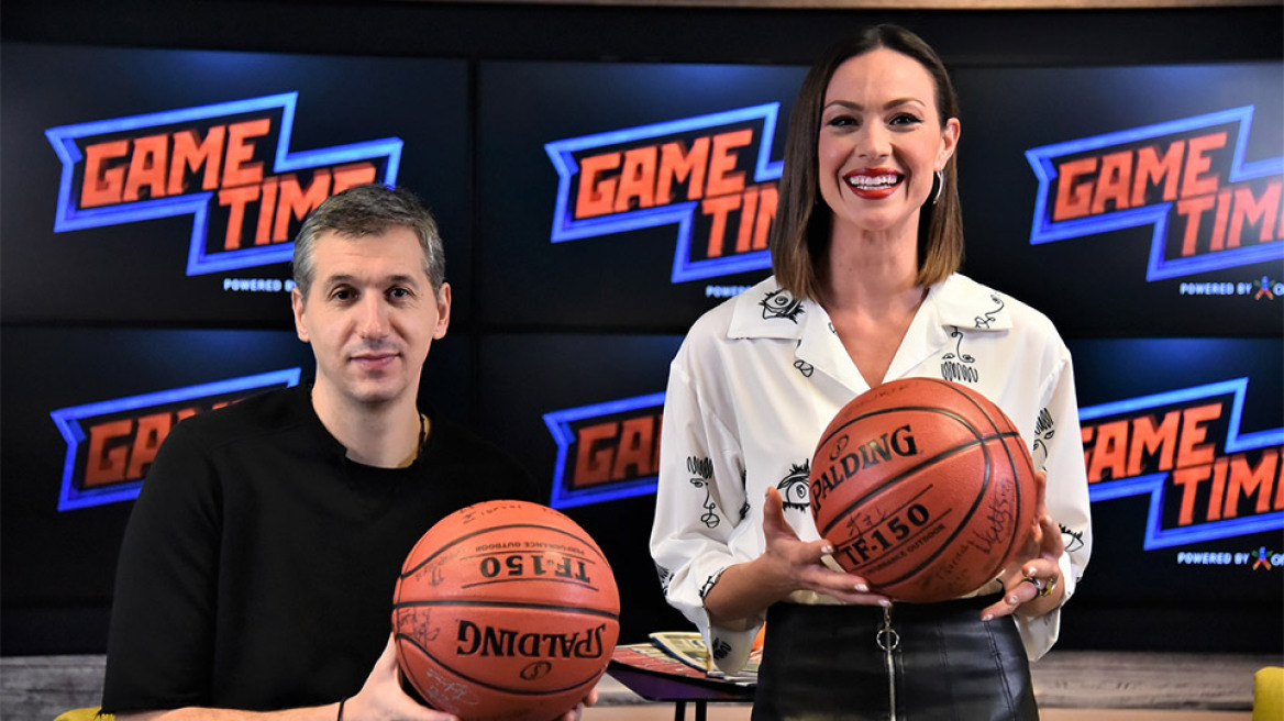 Ο Δημήτρης Διαμαντίδης στο ΟΠΑΠ GAME TIME ΜΠΑΣΚΕΤ