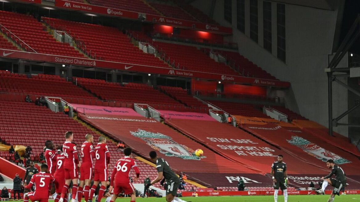 Λίβερπουλ: Αντιδρούν οι οπαδοί για τη Super League - Πανό με «RIP LFC» έξω από το Άνφιλντ