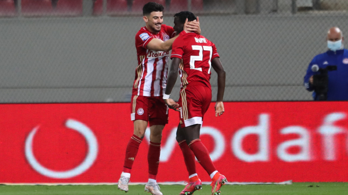 Super League 1 play off, Ολυμπιακός-ΑΕΚ 2-0: One Μπρούμα show! - Δείτε τα γκολ