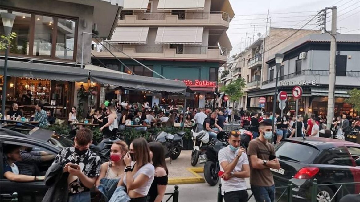 Παραβάσεις: Πάνω από 300 πρόστιμα και πέντε συλλήψεις στην πρεμιέρα της εστίασης