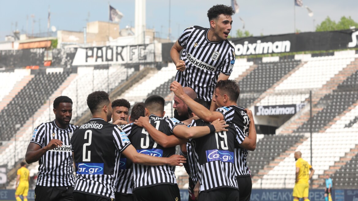 Super League 1 play off, ΠΑΟΚ-Άρης 2-0: «Αφεντικό» της… δεύτερης θέσης - Δείτε τα γκολ