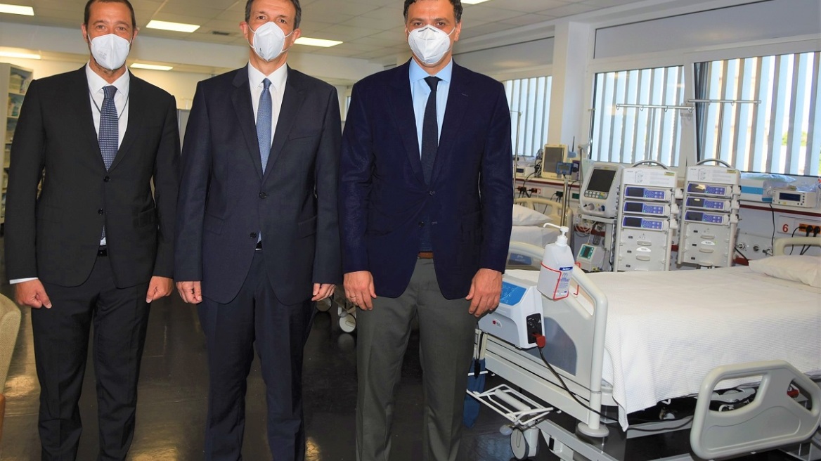 Κικίλιας: Επίσκεψη στο Παίδων «Αγία Σοφία» - «Εγκαινιάζουμε το ΕΣΥ του 21ου αιώνα»