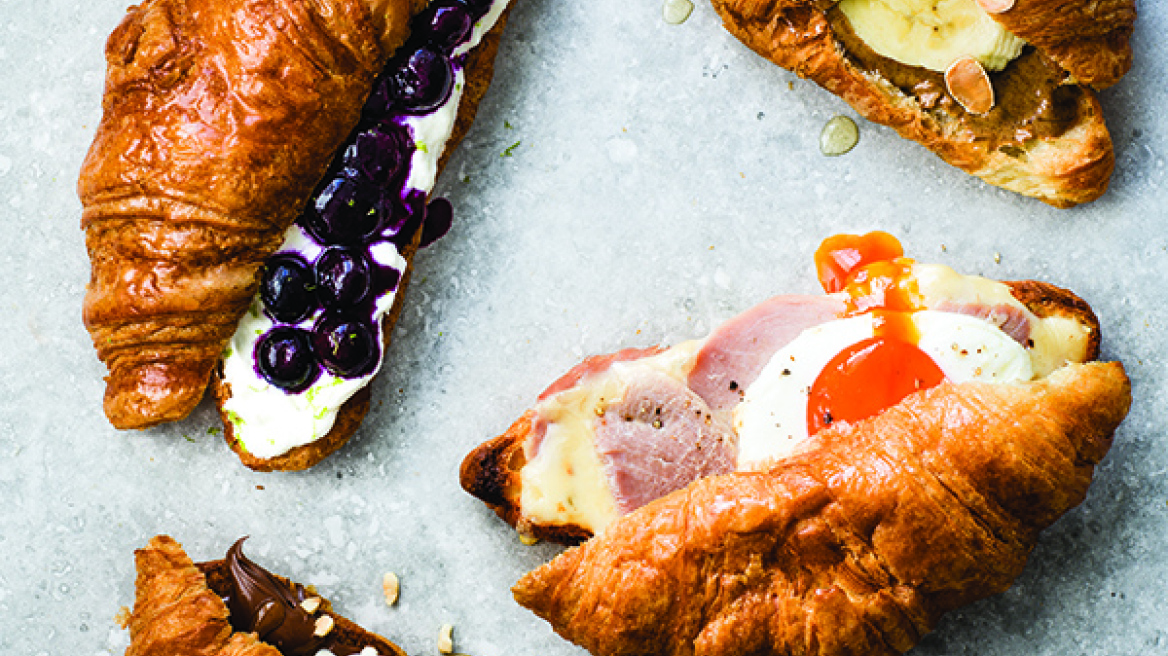 Κρουασάν: 4 διαφορετικές συνταγές για πρωινό ή brunch