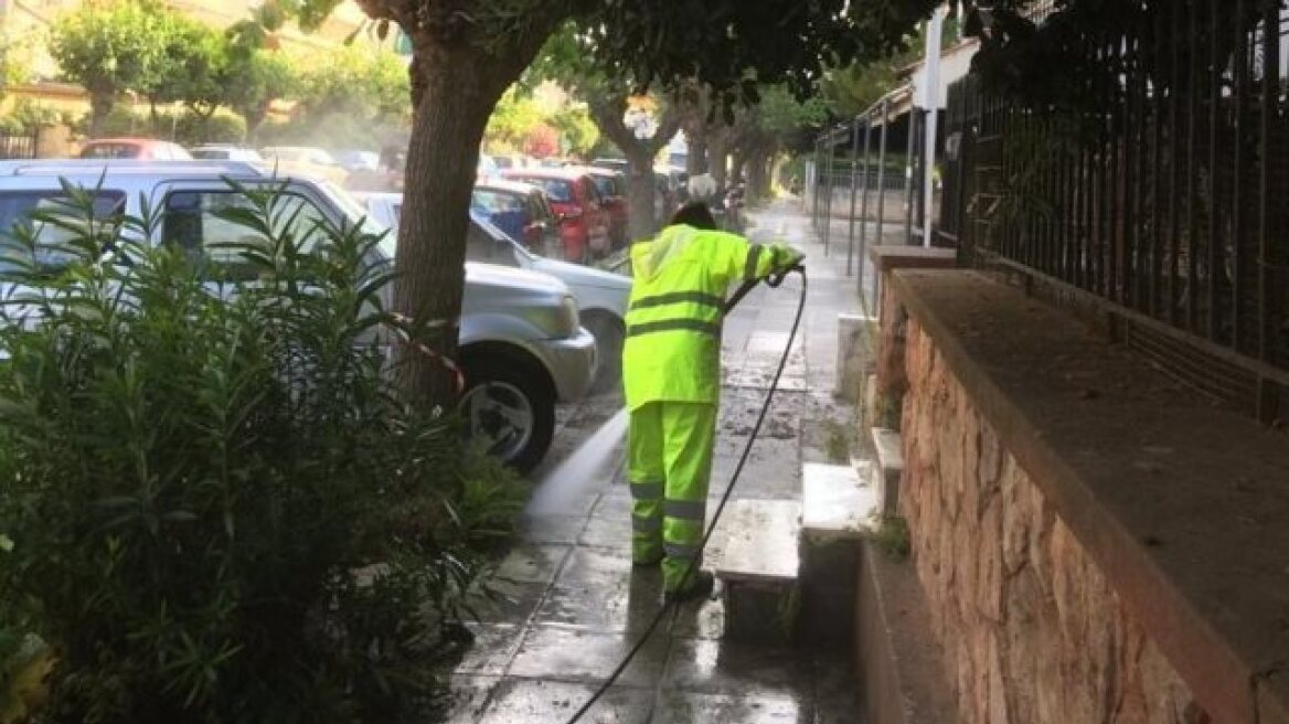 Δήμος Αθηναίων: Μεγάλη επιχείρηση καθαριότητας-απολύμανσης στα Πατήσια