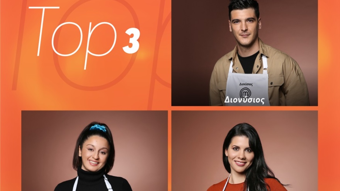 MasterChef 2021: Οι 3 φιναλίστ και η σημερινή αναμέτρηση ανάμεσα σε Μαρίνα και Διονύση