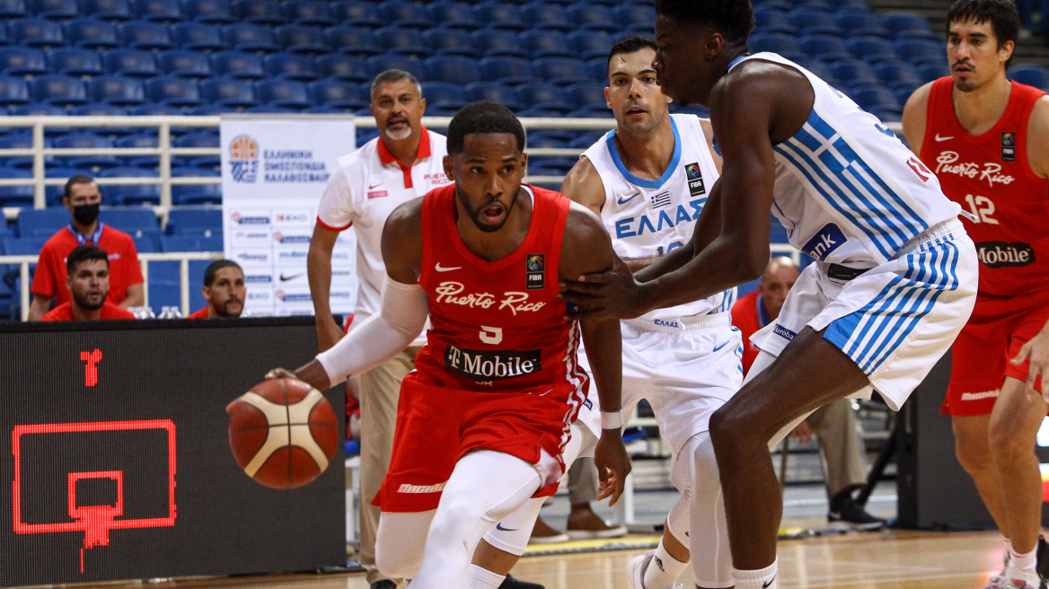 Εθνική Μπάσκετ, Ελλάδα-Πουέρτο Ρίκο 77-69: Έλαμψε ο Αντετοκούνμπο, προβλημάτισε η επίθεση
