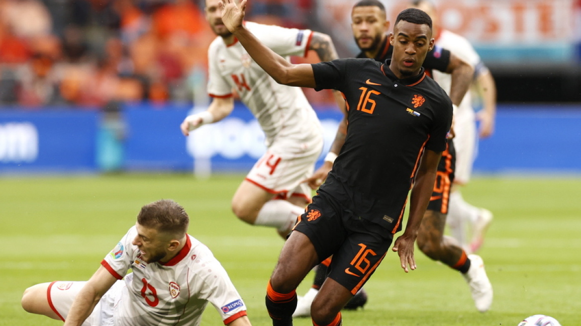 Euro 2020 (3ος όμιλος), Βόρεια Μακεδονία-Ολλανδία 0-3: Ο Βαϊνάλντουμ τα έκανε όλα - Δείτε τα γκολ