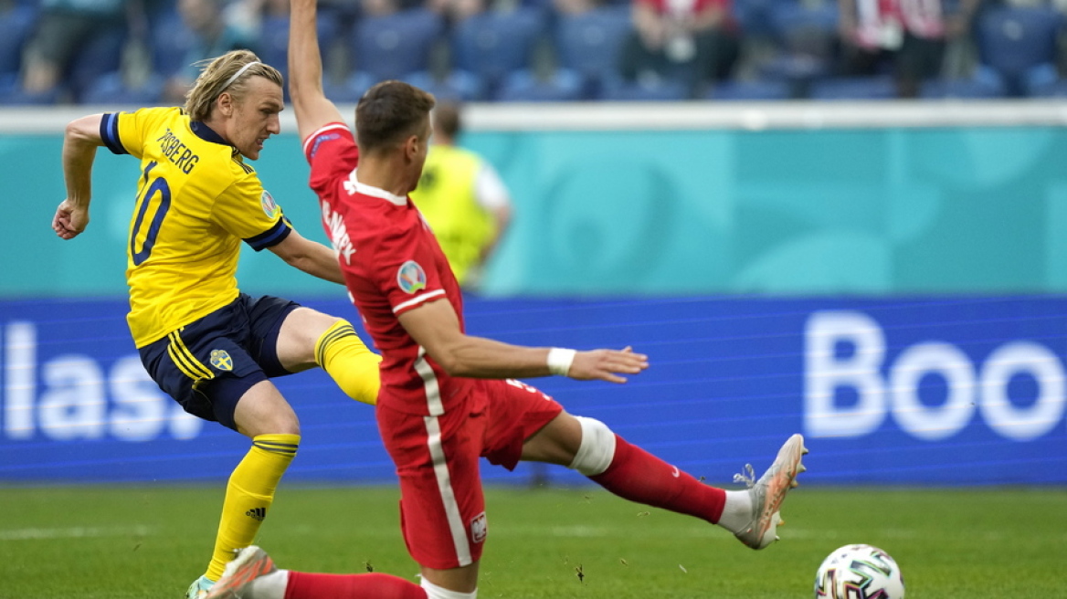 Euro 2020 (5ος όμιλος) Σουηδία-Πολωνία 3-2: Ο Λεβαντόφσκι δεν ήταν αρκετός - Δείτε τα γκολ