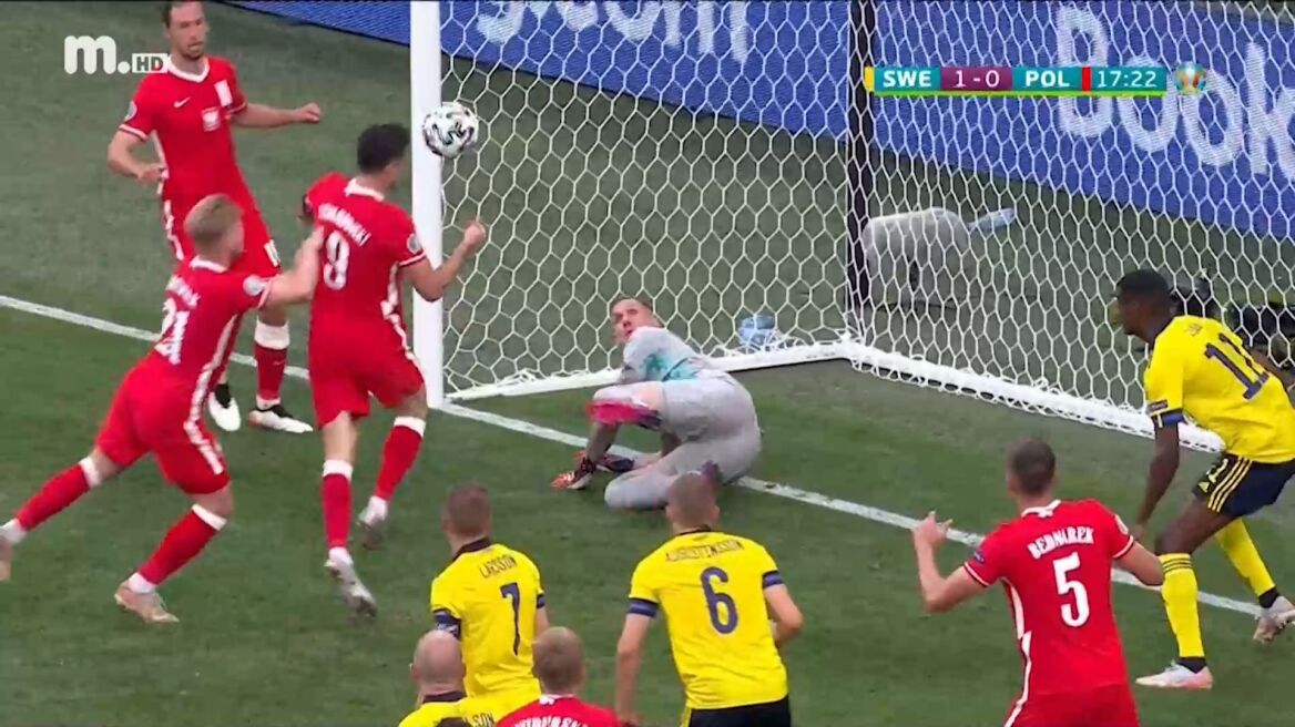 Euro 2020: Η χαμένη ευκαιρία του τουρνουά - Διπλό δοκάρι από τον Λεβαντόφσκι (βίντεο)