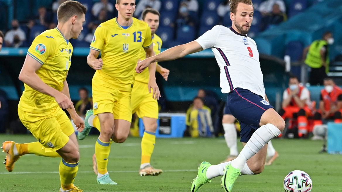 Euro 2020: Η Αγγλία διέλυσε με 4-0 την Ουκρανία και ονειρεύεται την κούπα - Δείτε τα γκολ