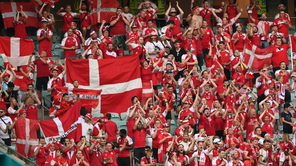 Euro 2020: Η βασιλική οικογένεια της Δανίας στο Γουέμπλεϊ - Απογοητευμένοι οι οπαδοί των «Βίκινγκς»
