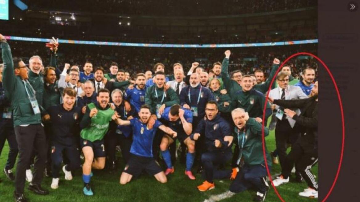 Euro 2020: Ο Βεράτι μπερδεύτηκε και πανηγύριζε με οπαδό γιατί νόμιζε ότι ήταν ο Ινσίνιε!