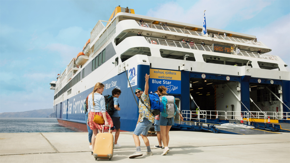 Η απόλυτη εμπειρία διακοπών ξεκινά στα πλοία της Blue Star Ferries!