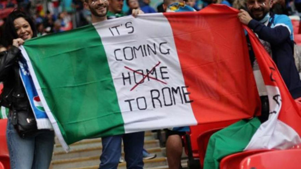 Χίλιοι Ιταλοί στον τελικό του Euro