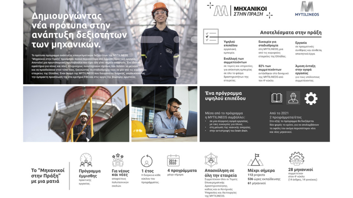 «Μηχανικοί στην Πράξη» της MYTILINEOS