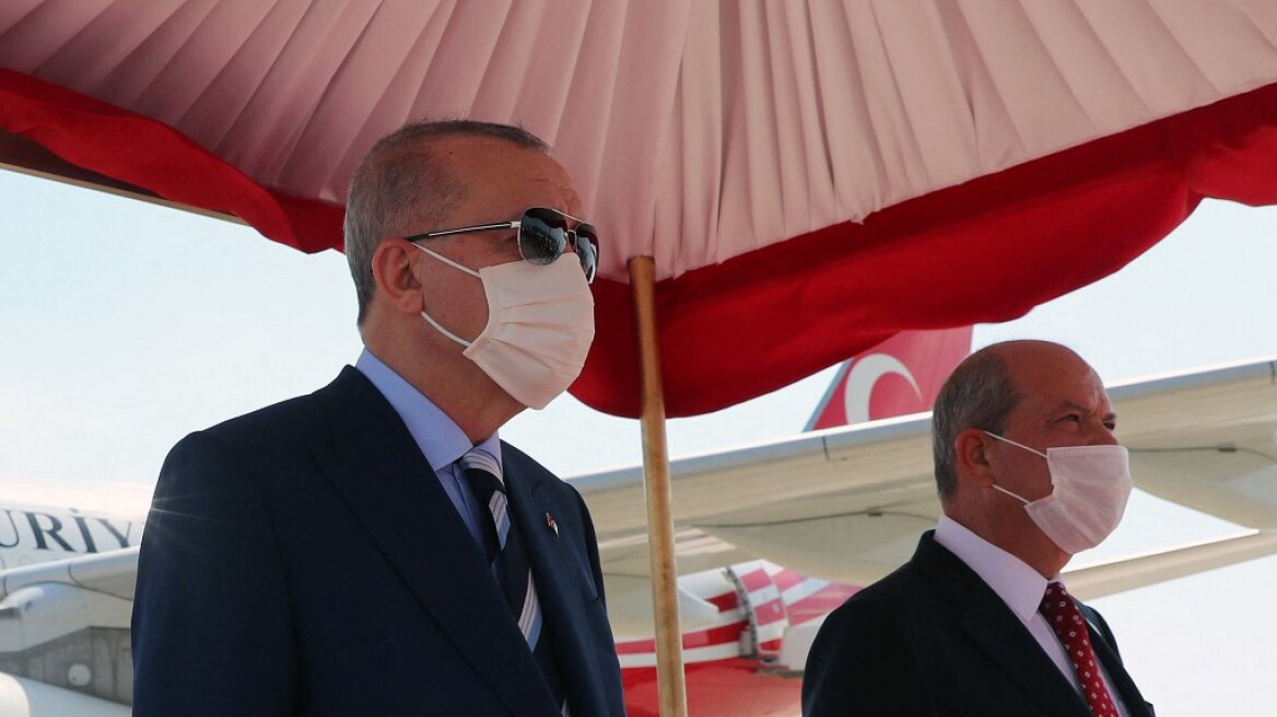 Ερντογάν: Οποιαδήποτε διαπραγμάτευση στην Κύπρο, θα γίνει μόνο μεταξύ των δύο κρατών