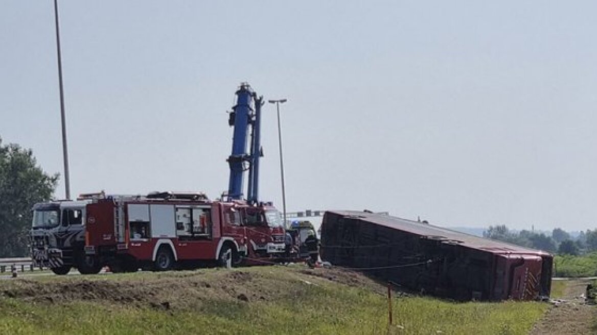 Τραγωδία στην Κροατία: Τουλάχιστον 10 νεκροί σε δυστύχημα με λεωφορείο