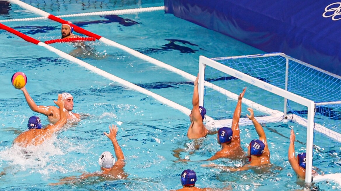 Ολυμπιακοί Αγώνες, Πόλο, Ελλάδα-Ιαπωνία 10-9: Νίκησε στο θρίλερ και προκρίθηκε στους 8