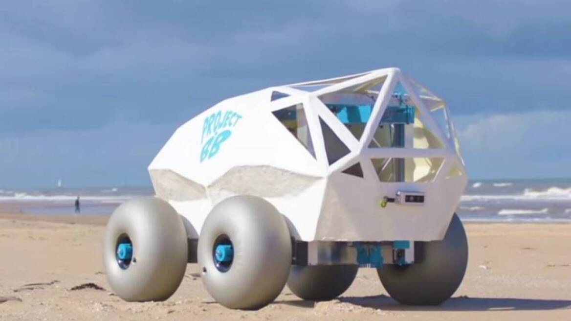 BeachBot: Ένα όχημα-ρομπότ με οικολογικές ανησυχίες