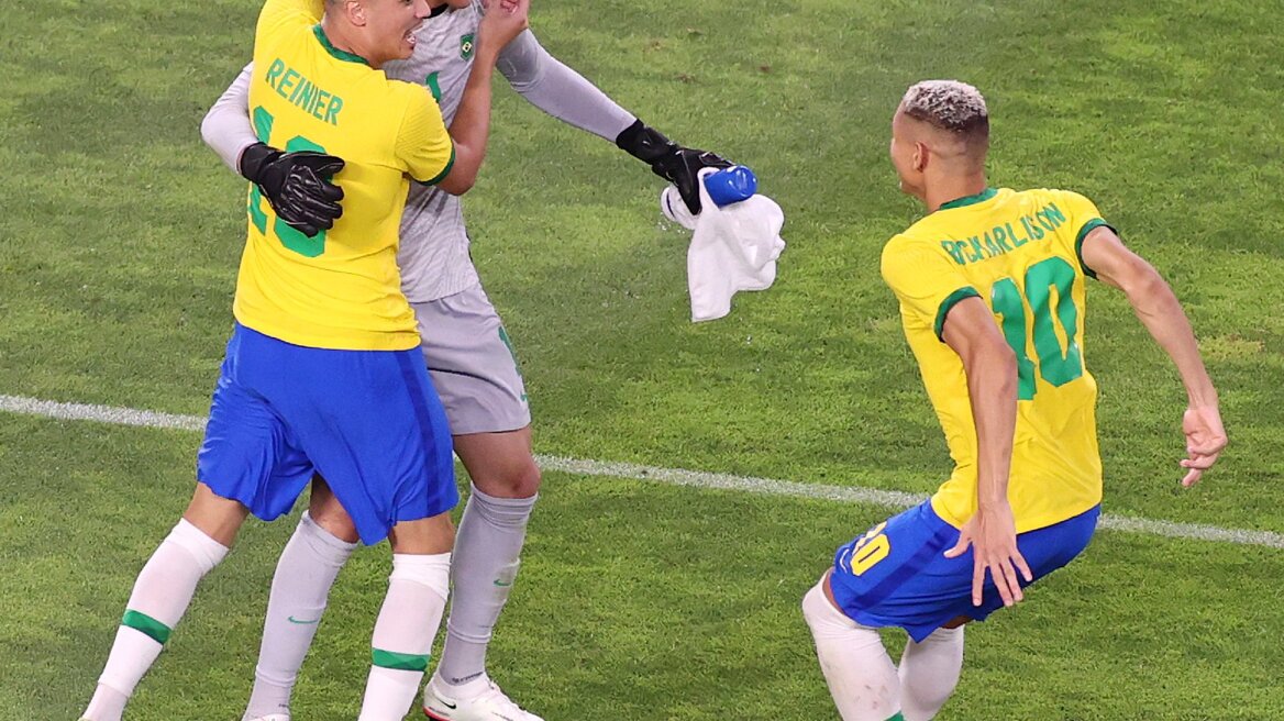 Ολυμπιακοί Αγώνες - Ποδόσφαιρο: Πρόκριση στον τελικό με 4-1 στα πέναλτι για τη Βραζιλία