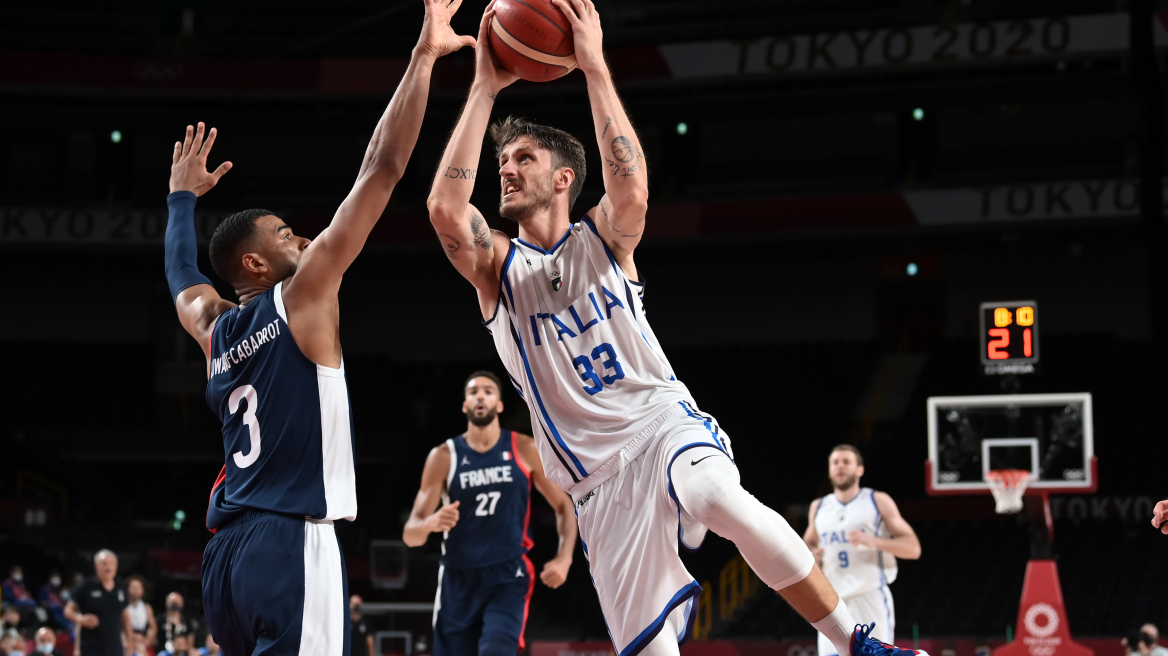 Ολυμπιακοί Αγώνες - Μπάσκετ: «Λύγισε» την Ιταλία με 84-75 και πάει ημιτελικό η Γαλλία
