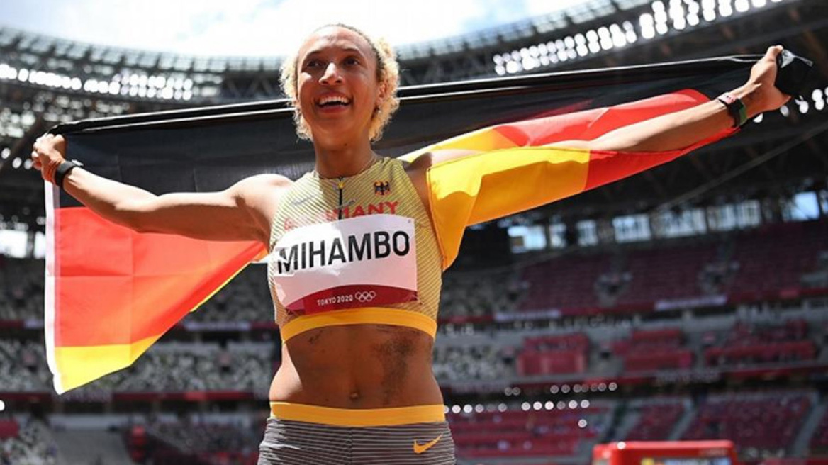 Χρυσή στο άλμα εις μήκος η Γερμανίδα Μιχάμπο