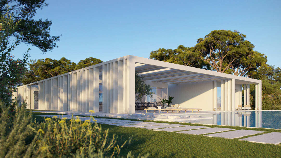 Η Villa «Π» στο Ελληνικό είναι ένα αρχιτεκτονικό ποίημα