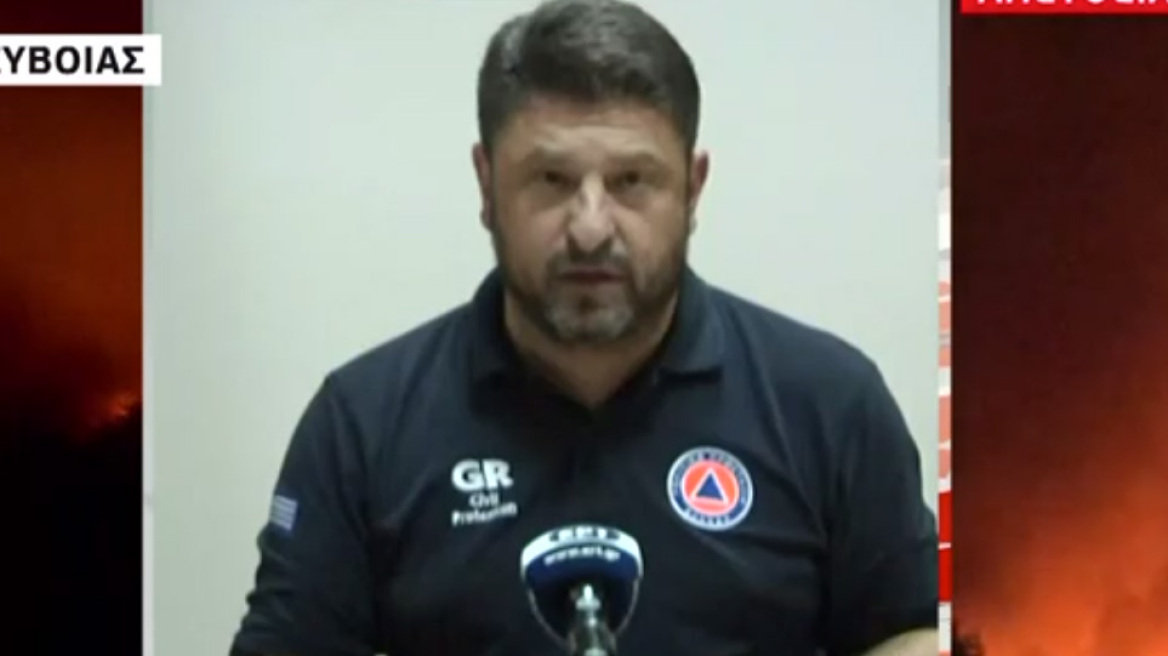 Χαρδαλιάς: Δύσκολη η κατάσταση στην Εύβοια - Αντιμετωπίσαμε δεκάδες αναζωπυρώσεις στην Πάρνηθα