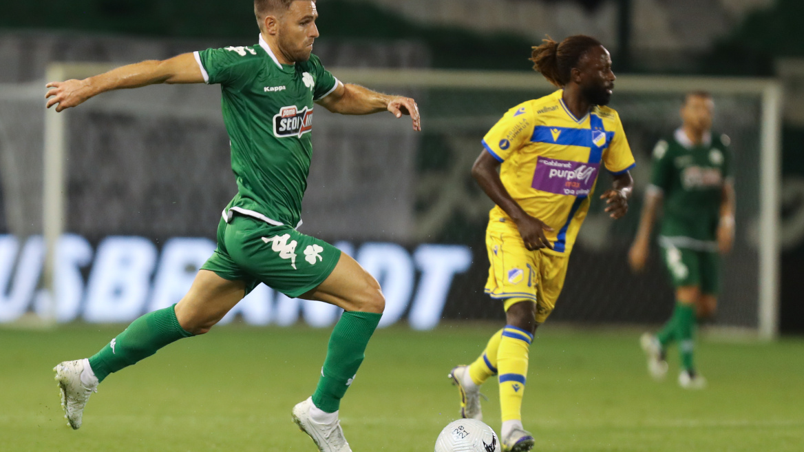Παναθηναϊκός - ΑΠΟΕΛ 1-1: Σε ανοδική τροχιά αλλά και πάλι άστοχος - Δείτε τα γκολ