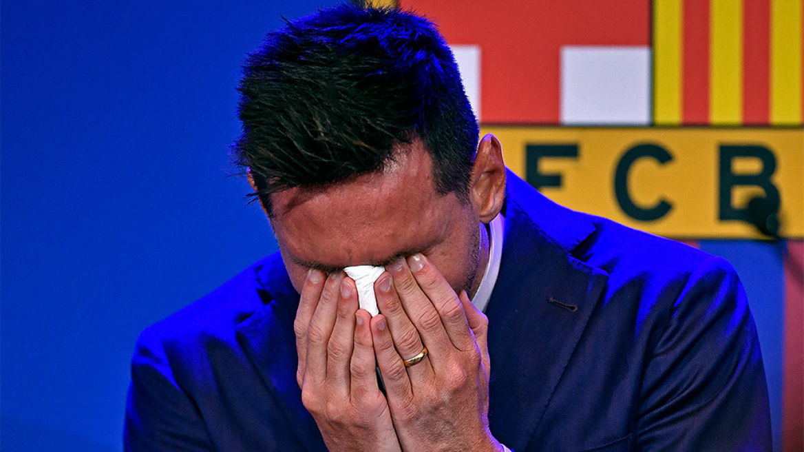 Mέσι: Σε δημοπρασία το χαρτομάντηλο  που χρησιμοποίησε στο «αντίο» του στην Μπαρτσελόνα - Πωλείται σχεδόν 1 εκατ. ευρώ