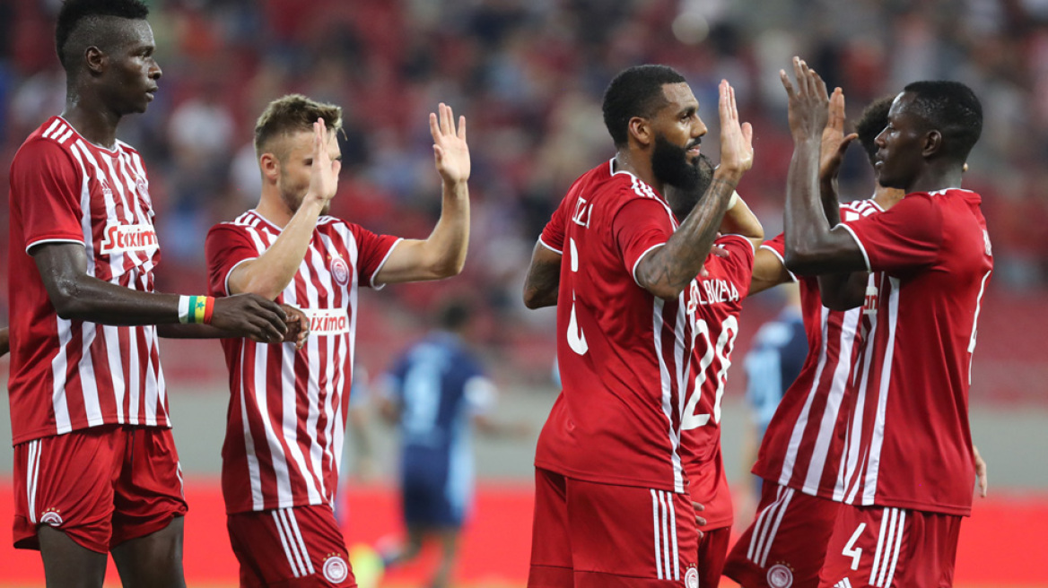 Europa League: Επιβλητικός ο Ολυμπιακός, 3-0 τη Σλόβαν - «Πάτησε» με το ένα πόδι στους ομίλους - Δείτε τα γκολ