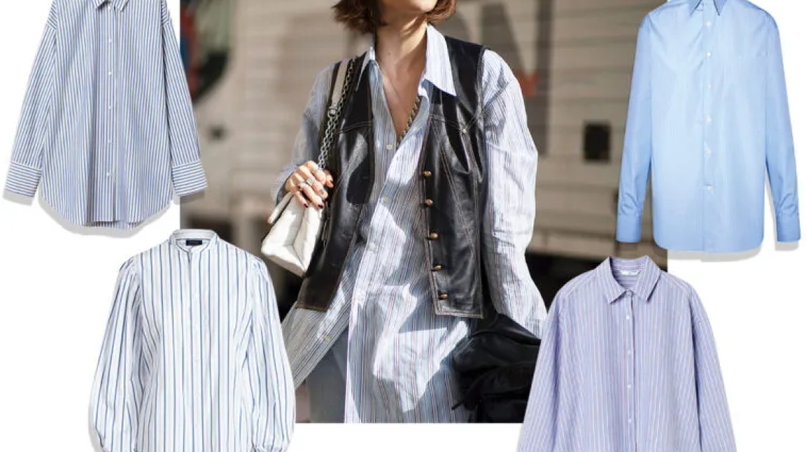 7 ριγέ πουκάμισα για τα πιο κομψά φθινοπωρινά σύνολα