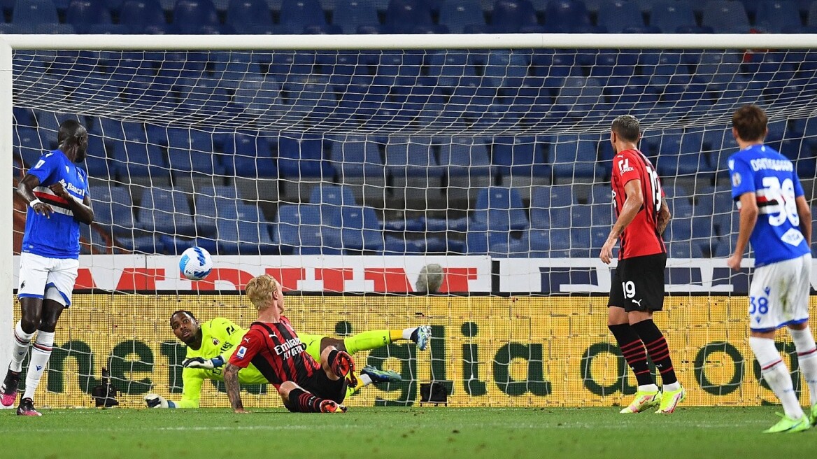 Σαμπντόρια - Μίλαν 0-1: Με το δεξί στη σεζόν οι ροσονέρι!