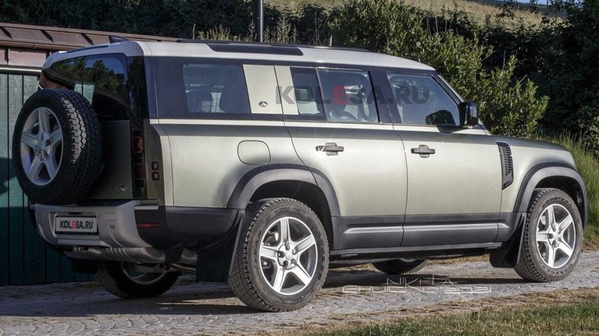 Έτσι θα είναι το οκταθέσιο Land Rover Defender