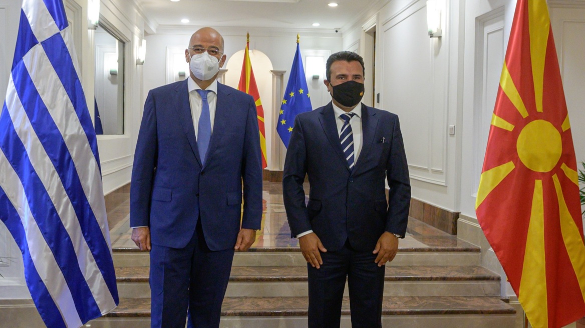 Συνάντηση Ζάεφ - Δένδια: «Τα Σκόπια βασίζονται στην ελληνική υποστήριξη ανάμεσα στα κράτη-μέλη της ΕΕ ως προς την ένταξή μας»