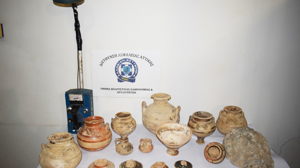 Έδεσσα: Σύλληψη 54χρονου για κατοχή αρχαίων αντικειμένων