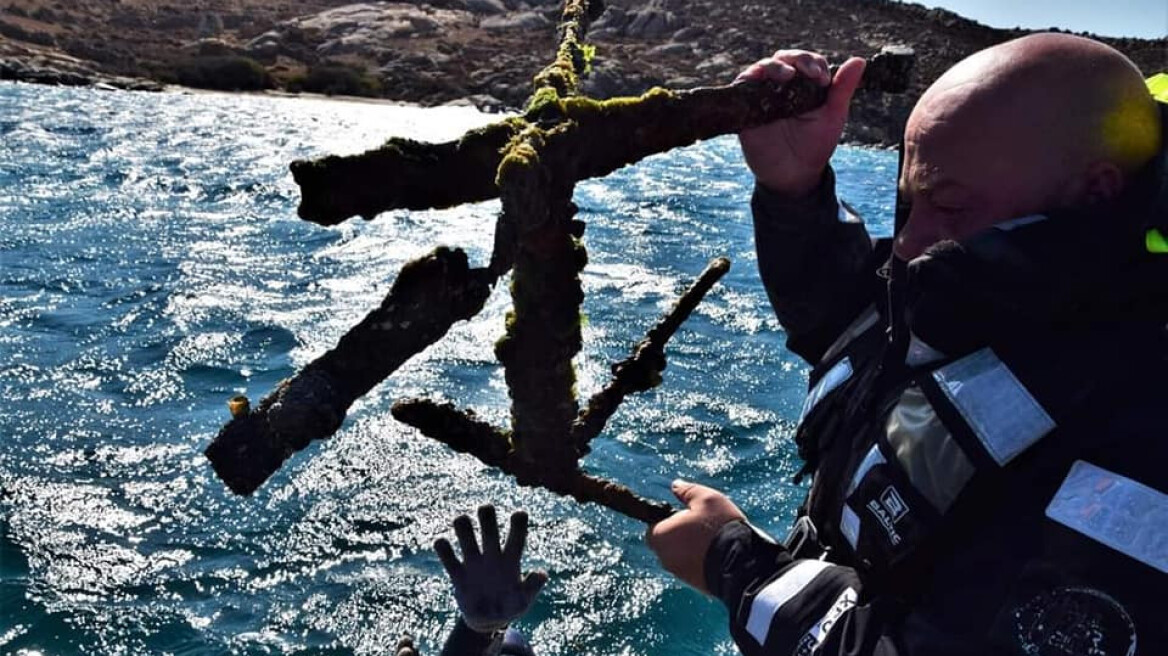 Πάνω από ένας τόνος απορρίμματα αφαιρέθηκε από τον βυθό της Δήλου