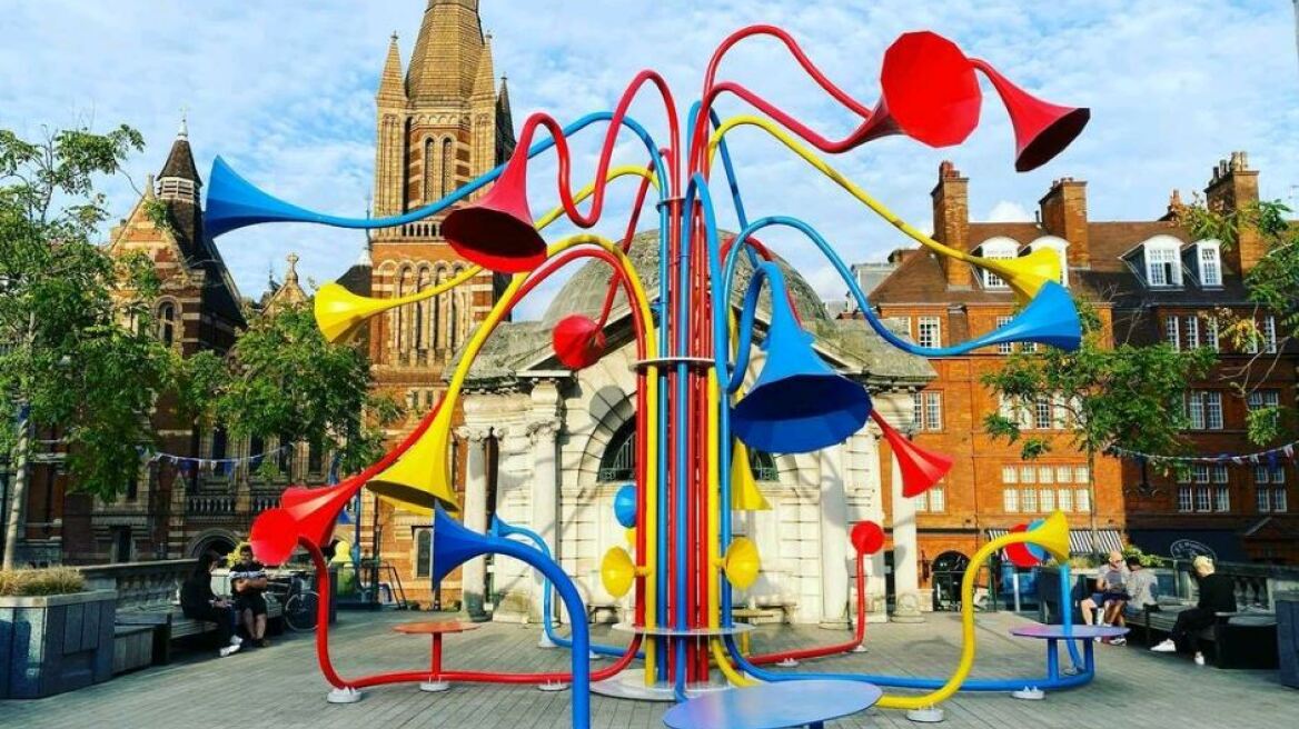 «Sonic Bloom»: Το... ανθισμένο λουλούδι, που συνδέει τον κόσμο με τους ήχους του Λονδίνου - Βίντεο και φωτογραφίες