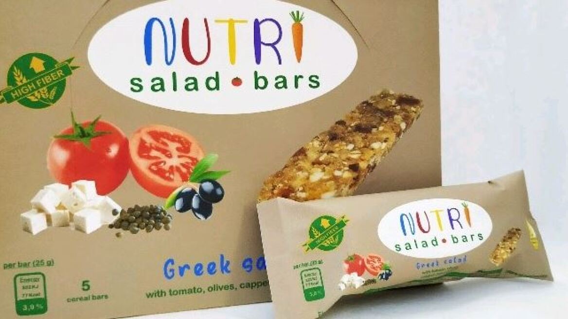 Μπάρες με γεύση Greek salad από το ΕΜΠ