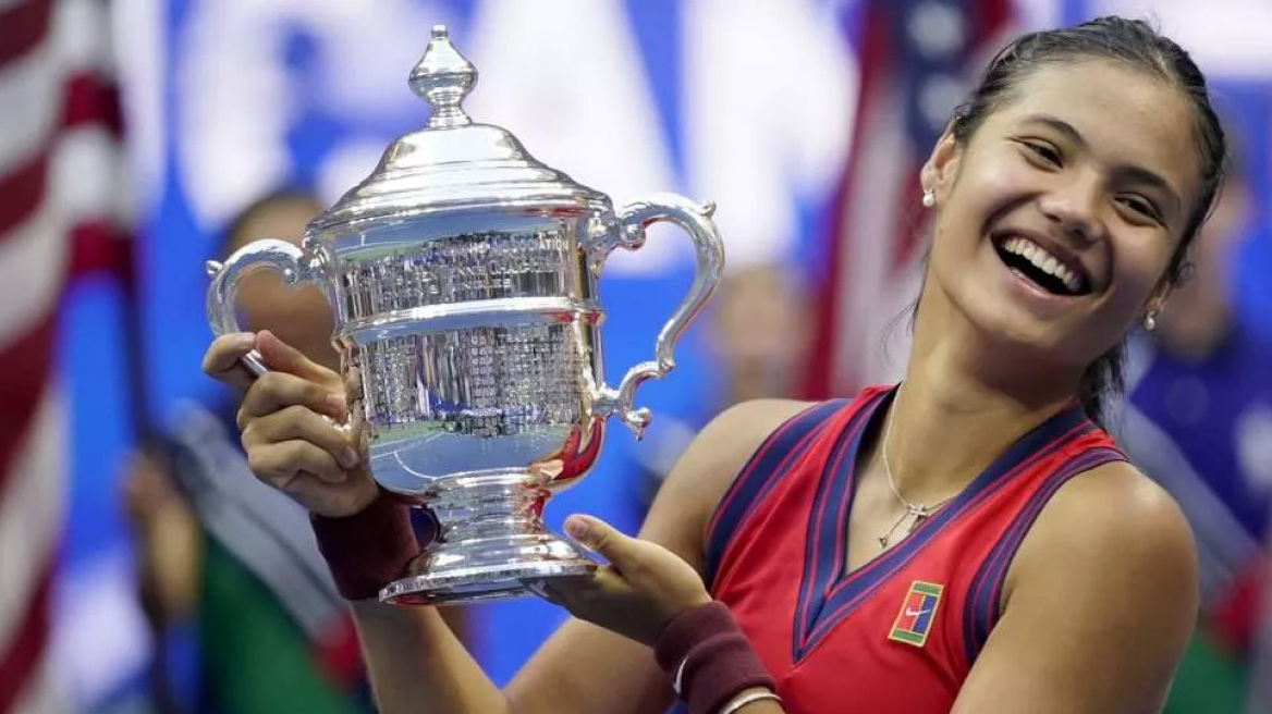 Έμα Ραντουκάνου: Το 18χρονο φαινόμενο του τένις, τα 2,5 εκατ. από το US Open και οι χρυσές χορηγίες