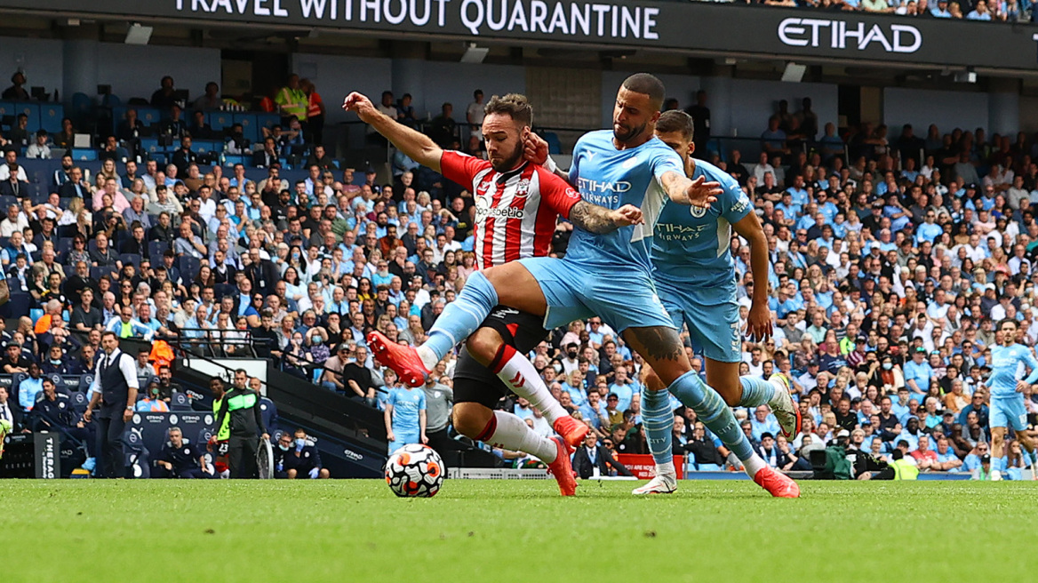 Premier League, Μάντσεστερ Σίτι-Σαουθάμπτον 0-0: «Μπλόκο» των Αγίων στο «Etihad»