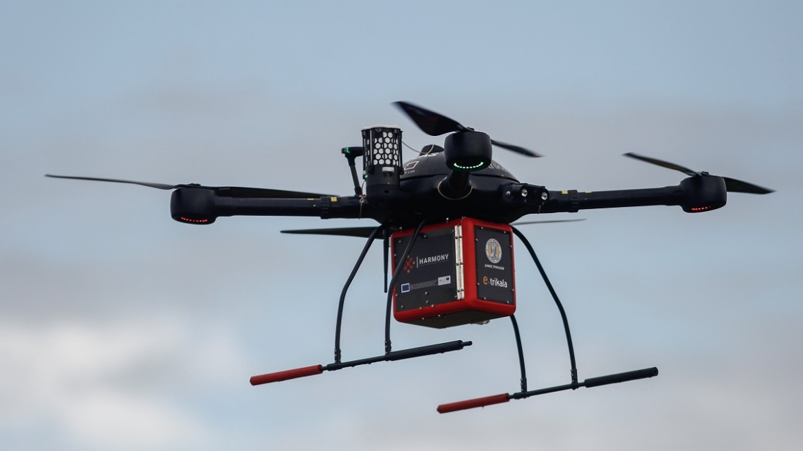 Τρίκαλα: Ξεκίνησε η πιλοτική μεταφορά φαρμάκων με drones σε απομακρυσμένες περιοχές