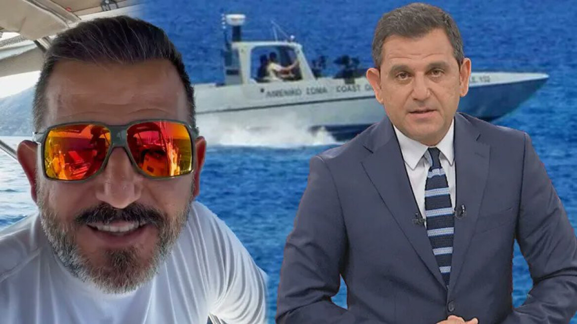 Τούρκος δημοσιογράφος μπήκε με το σκάφος του στα ελληνικά χωρικά ύδατα και εκδιώχθηκε από το Λιμενικό Σώμα