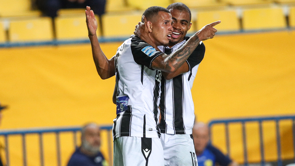 Super League 1, Παναιτωλικός-ΠΑΟΚ 1-2: Απόδραση αλά... Τρίπολη κι από το Αγρίνιο - Δείτε τα γκολ