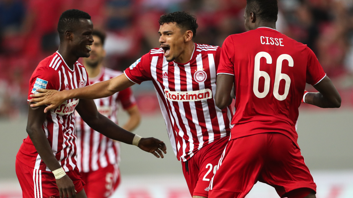 Super League 1, Ολυμπιακός-Απόλλων Σμύρνης 4-1: «Οδοστρωτήρας» Τικίνιο - Δείτε τα γκολ