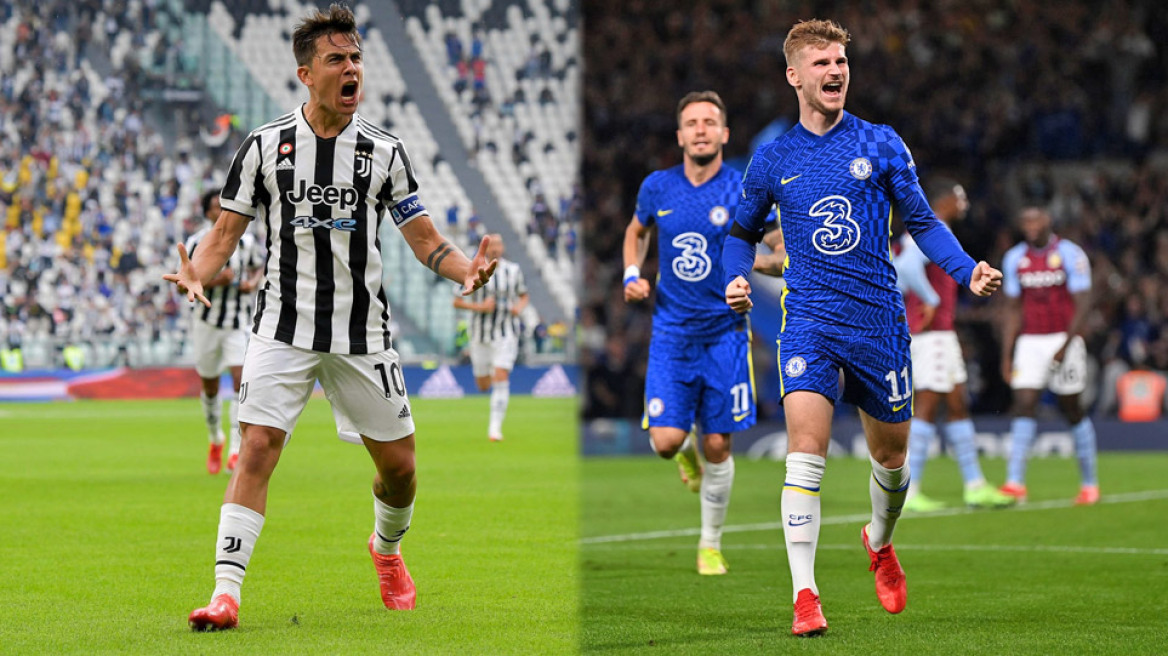 Βραδιά Champions League με ντέρμπι Γιουβέντους-Τσέλσι