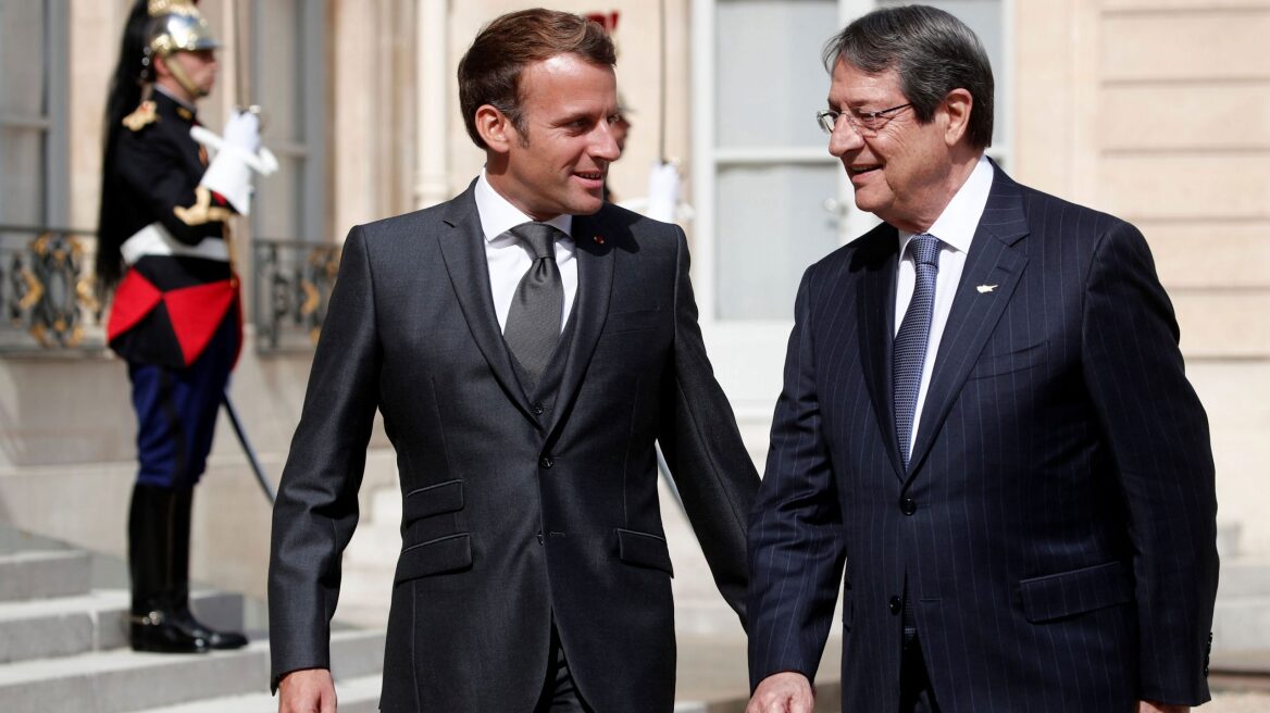Μακρόν: Η Γαλλία παραμένει στο πλευρό της Κύπρου, όπως πάντα