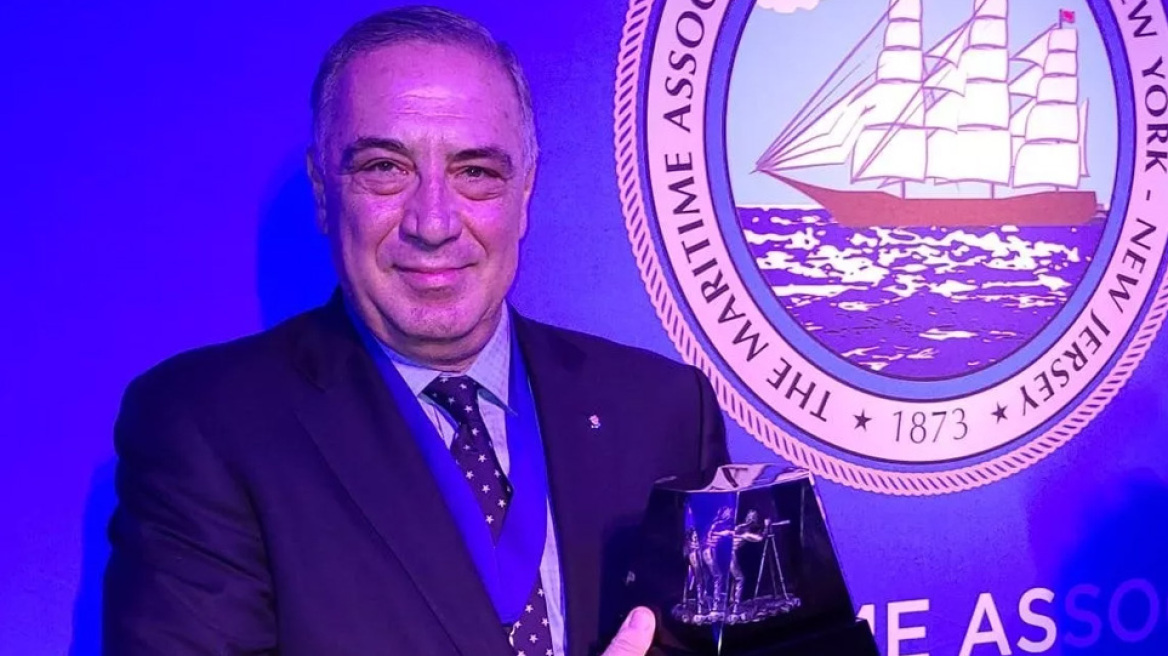 Νίκος Τσάκος: Βραβεύτηκε στη Νέα Υόρκη ως επιτυχημένος επιχειρηματίας στη Ναυτιλία