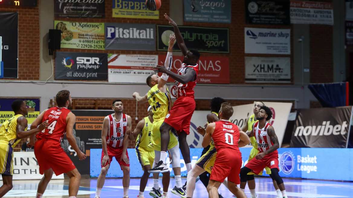 Stoiximan Basket League, Λαύριο-Ολυμπιακός 72-108: Ερυθρόλευκο ρεσιτάλ!